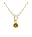 November Birthstone Silver Necklace SPE-5720